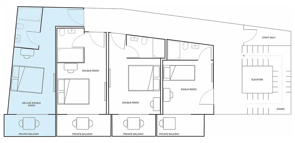 Boho Rooms Deluxe diagram